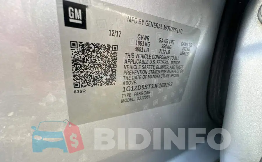 1G1ZD5ST3JF169193 Photo# 10