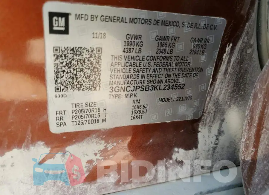 3GNCJPSB3KL234552 Photo# 13