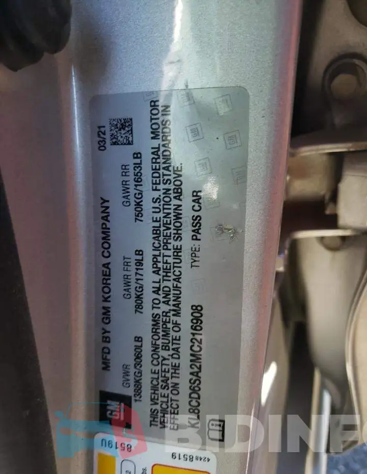 KL8CD6SA2MC216908 Photo# 12