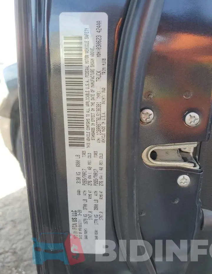 1C6RR6TT6LS136381 Photo# 12