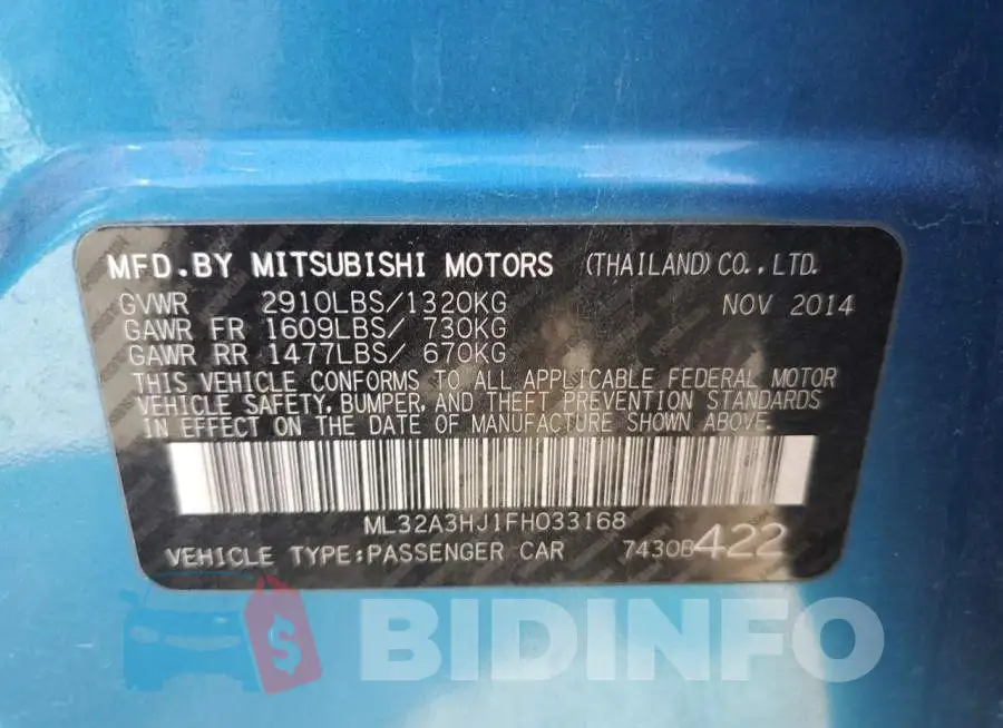 ML32A3HJ1FH033168 Photo# 12