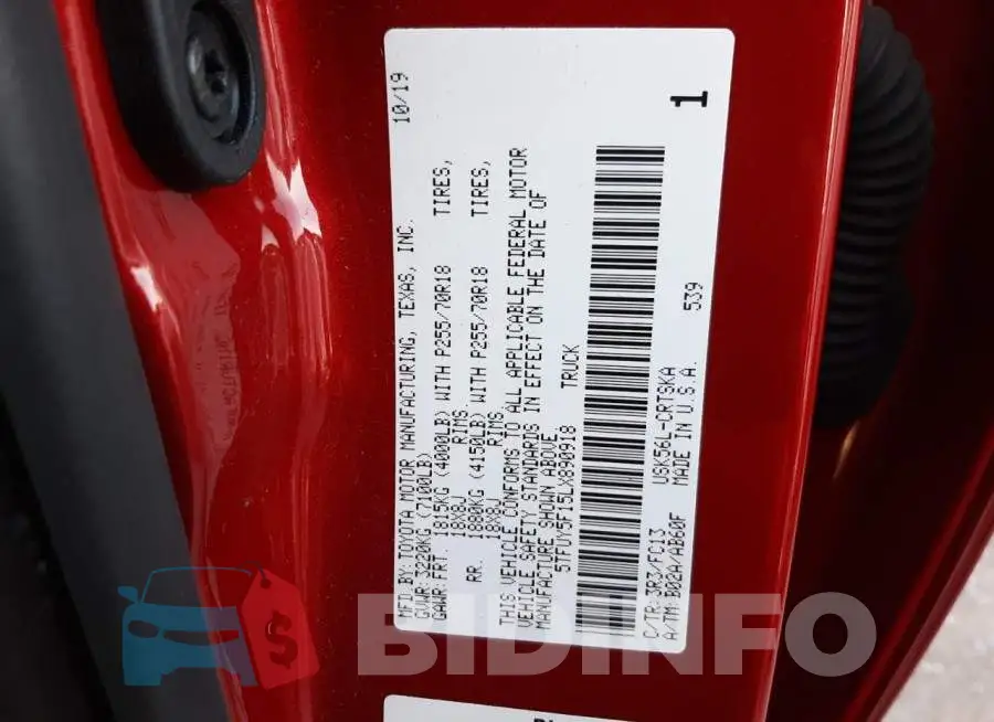 5TFUY5F15LX890918 Photo# 13