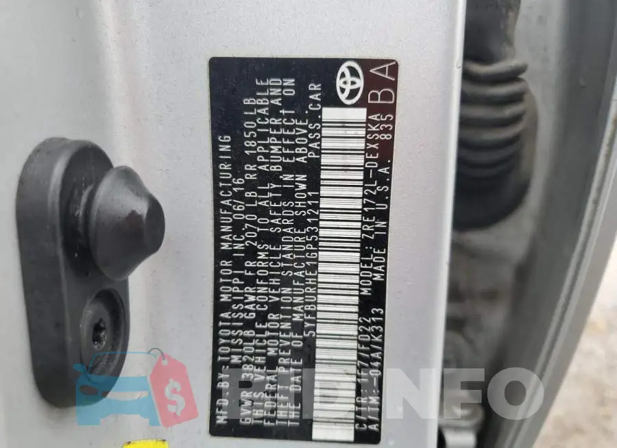 5YFBURHE1GP531211 Photo# 12