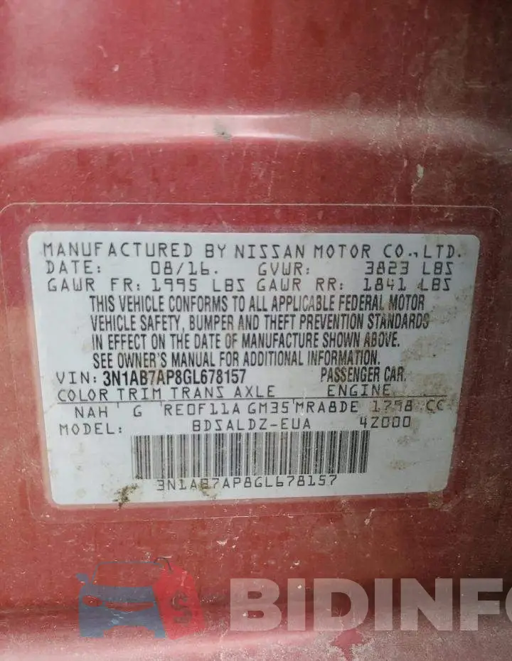 3N1AB7AP8GL678157 Photo# 12