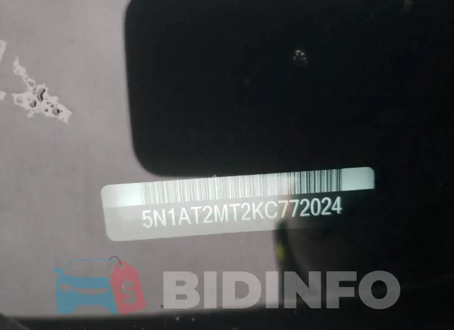 5N1AT2MT2KC772024 Photo# 12
