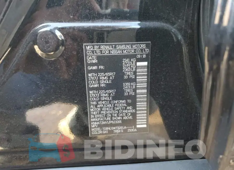 KNMAT2MV1JP623391 Photo# 14