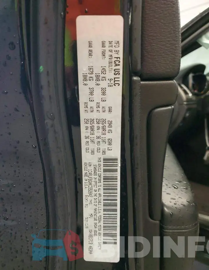 1C4RJFBGXKC552642 Photo# 12