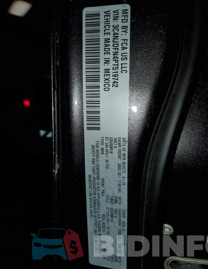 3C4NJDFN4PT519742 Photo# 14