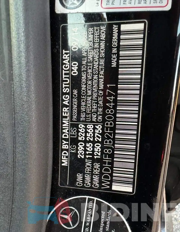 WDDHF8JB2FB084471 Photo# 10