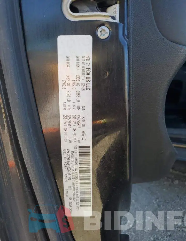 2C4RDGEG0GR224203 Photo# 13