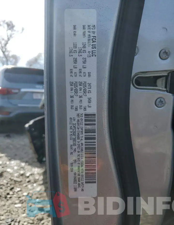 3C4PDCBG6FT682165 Photo# 13
