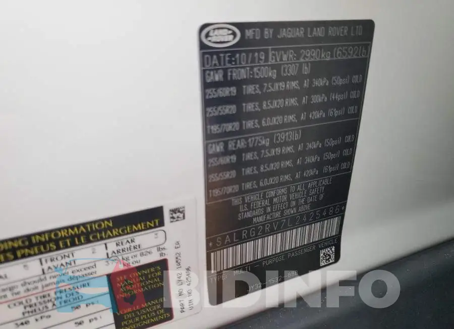 SALRG2RV7L2425486 Photo# 13