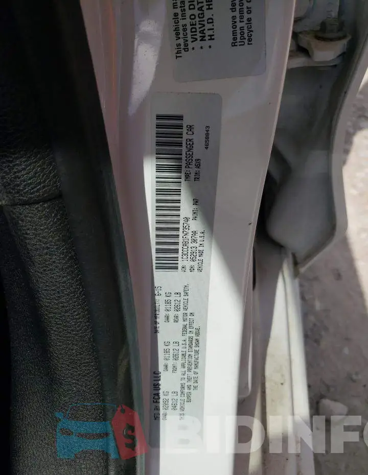1C3CCCAB1FN735740 Photo# 12
