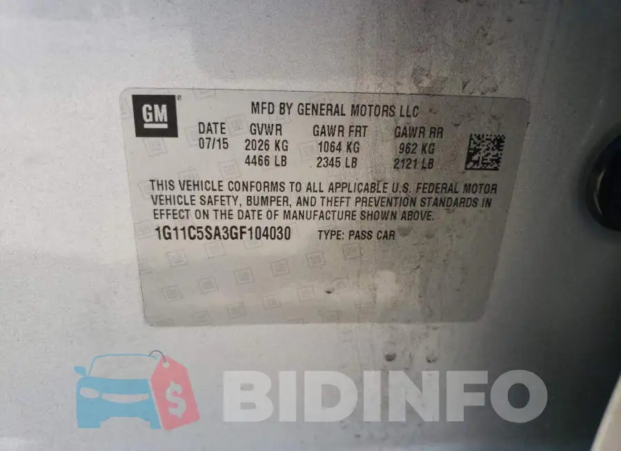 1G11C5SA3GF104030 Photo# 12