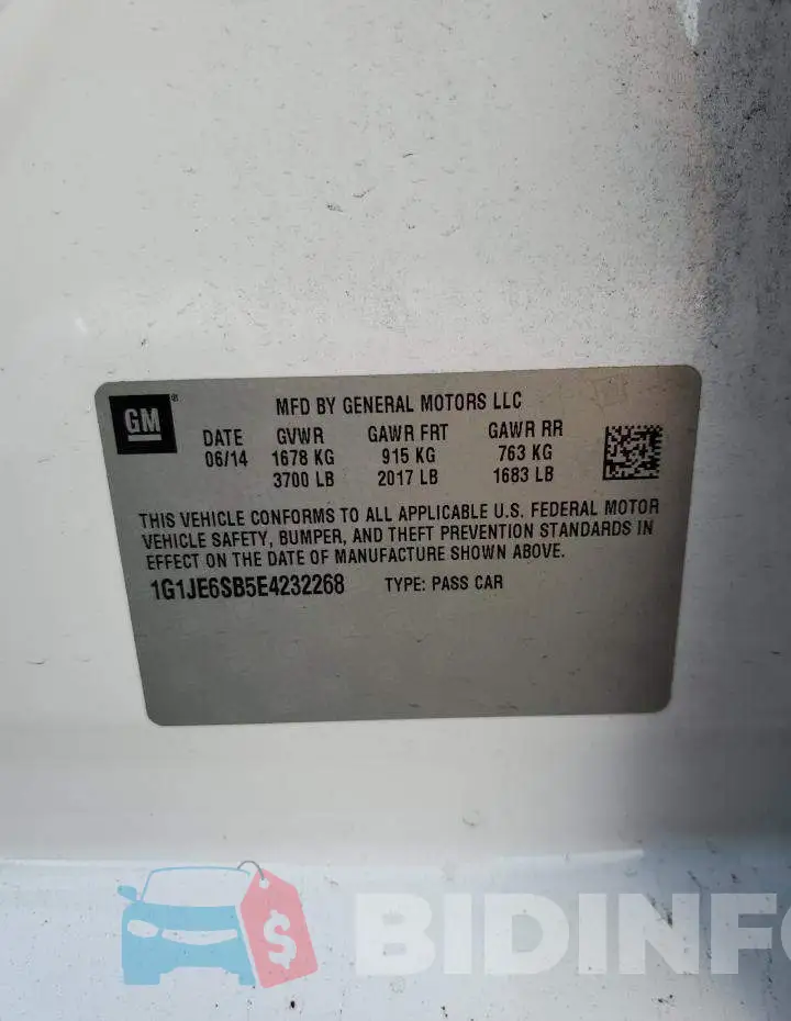 1G1JE6SB5E4232268 Photo# 12