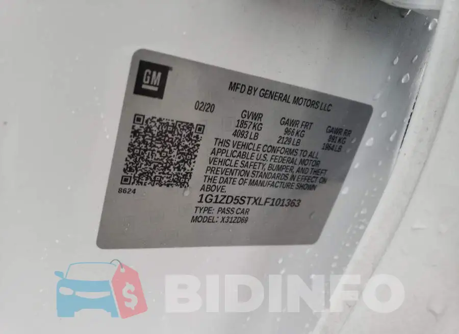 1G1ZD5STXLF101363 Photo# 12