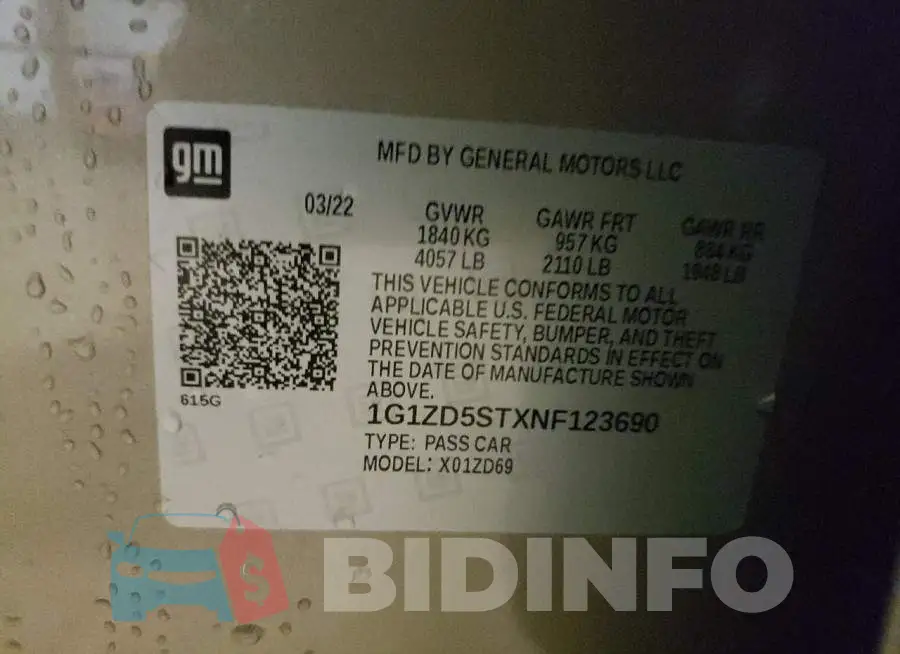 1G1ZD5STXNF123690 Photo# 12
