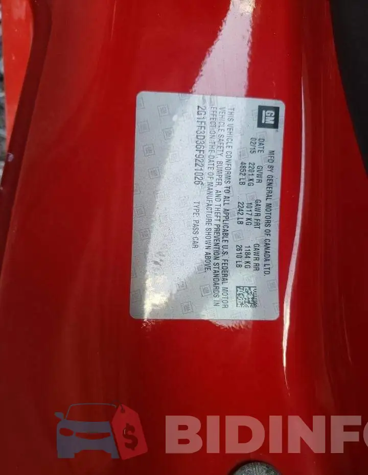 2G1FF3D36F9221026 Photo# 12
