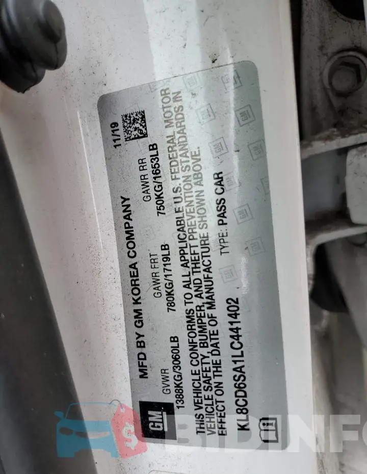 KL8CD6SA1LC441402 Photo# 12