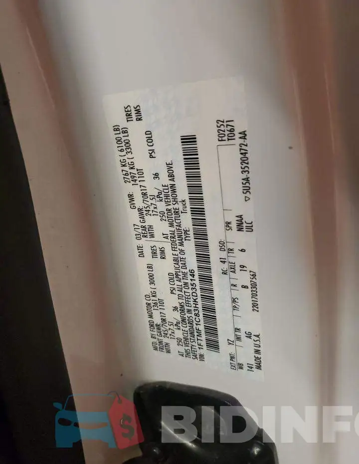 1FTMF1C83HKD35146 Photo# 12
