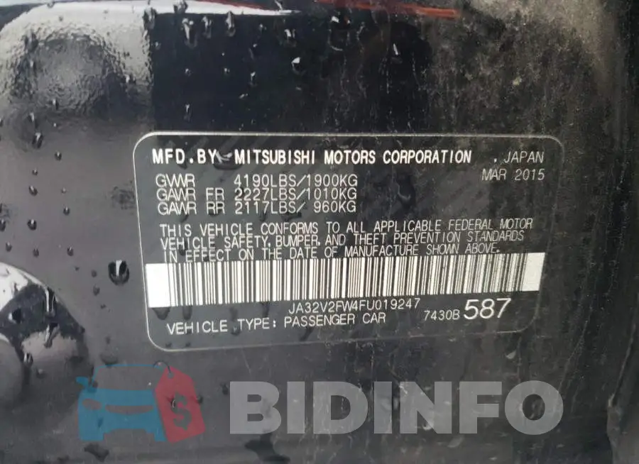 JA32V2FW4FU019247 Photo# 13