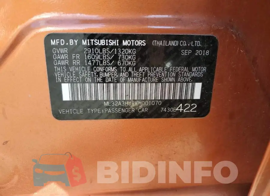 ML32A3HJ8KH001070 Photo# 12