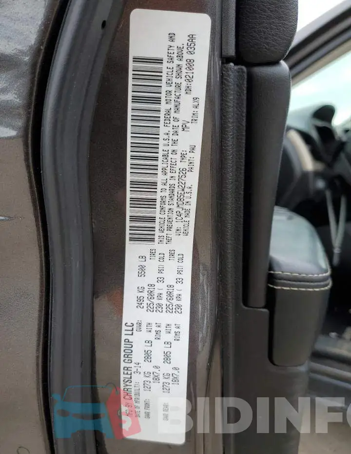 1C4PJMDB5EW227526 Photo# 13