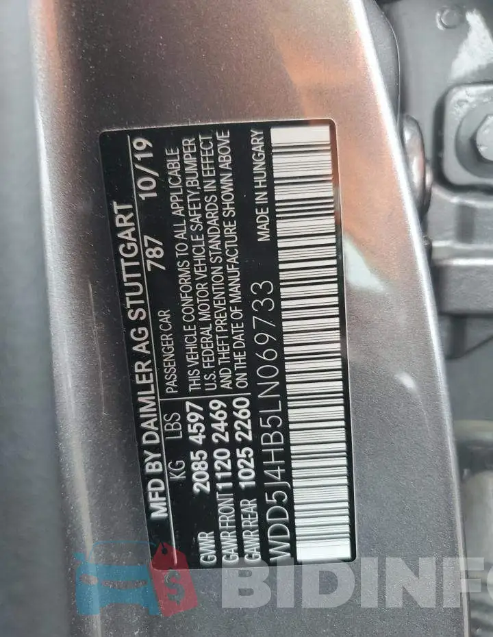 WDD5J4HB5LN069733 Photo# 12