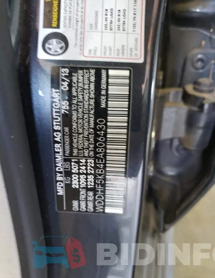 WDDHF5KB4EA806430 Photo# 12