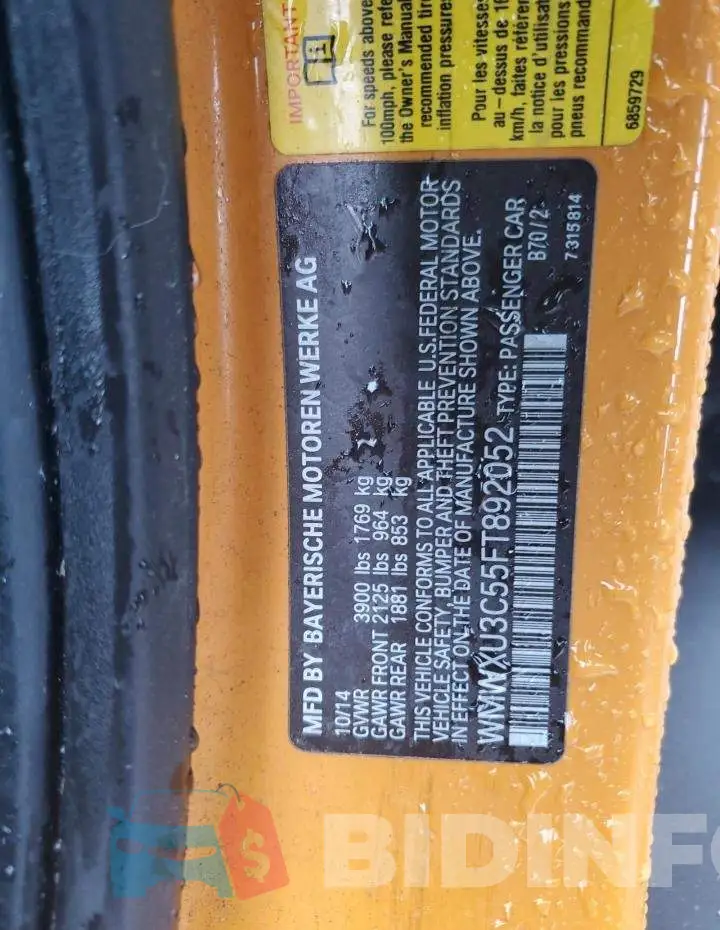 WMWXU3C55FT892052 Photo# 12