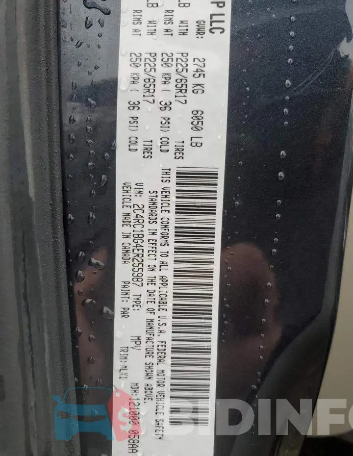 2C4RC1BG4ER255987 Photo# 13