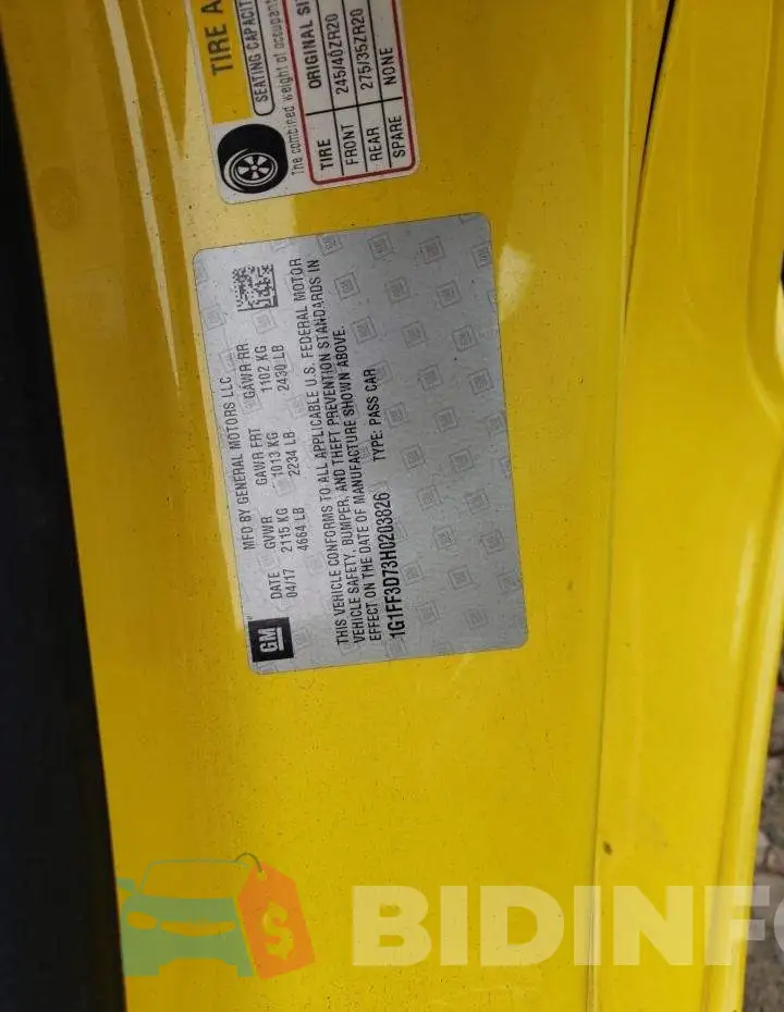 1G1FF3D73H0203826 Photo# 12