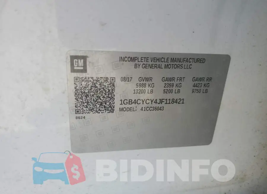1GB4CYCY4JF118421 Photo# 12