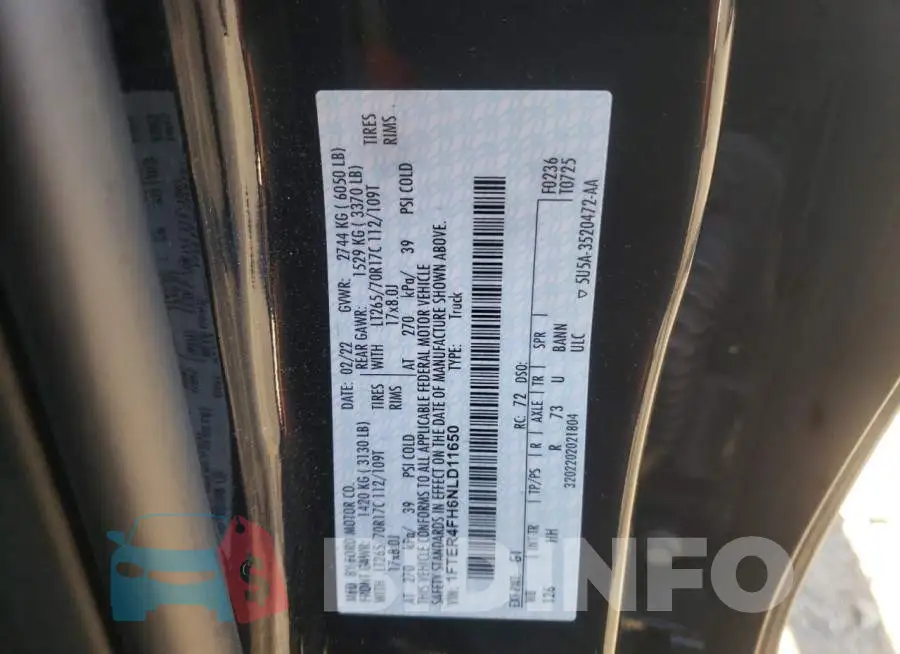 1FTER4FH6NLD11650 Photo# 12