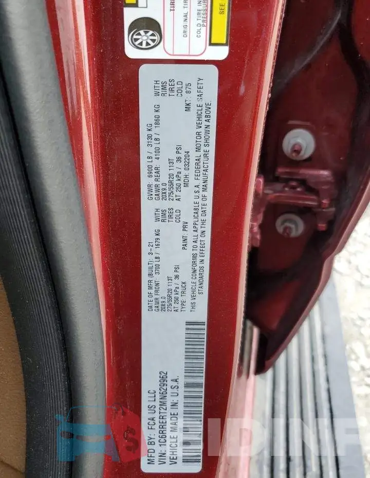 1C6RRERT2MN629962 Photo# 12