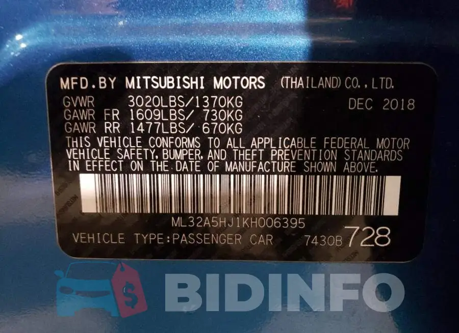 ML32A5HJ1KH006395 Photo# 12