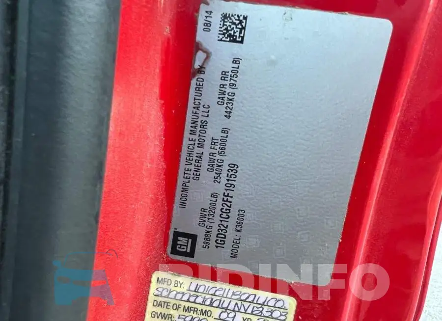 1GD321CG2FF191539 Photo# 10