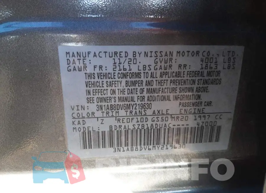 3N1AB8DV6MY219630 Photo# 12