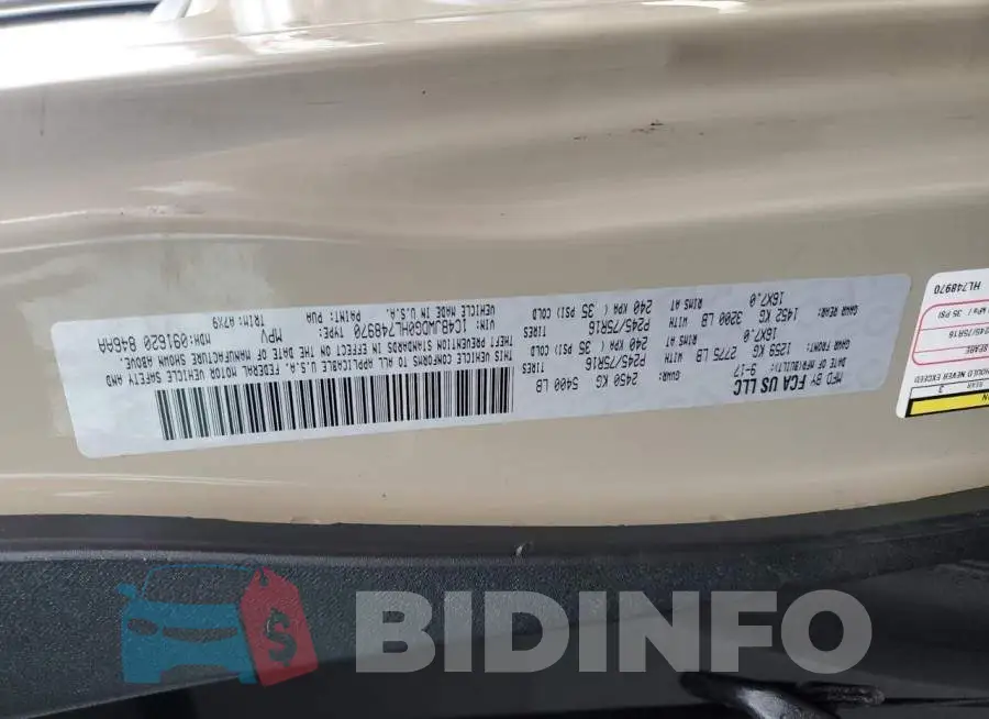 1C4BJWDG0HL748970 Photo# 12