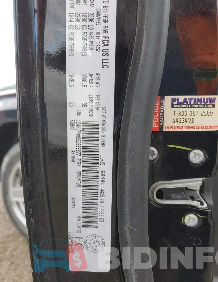 1C4NJPAA9GD622277 Photo# 12