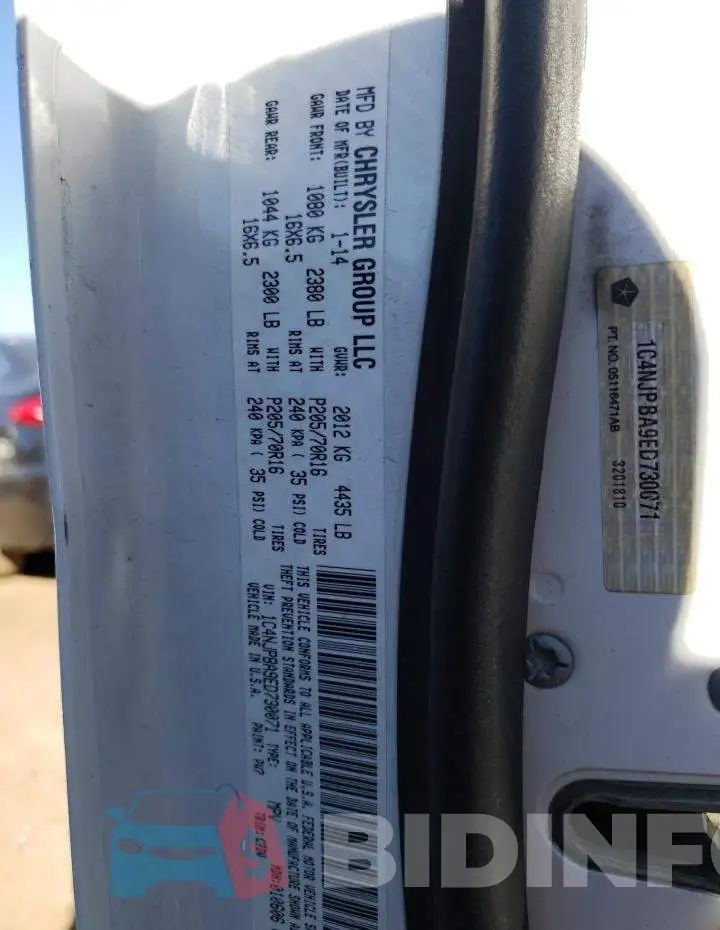 1C4NJPBA9ED730071 Photo# 12