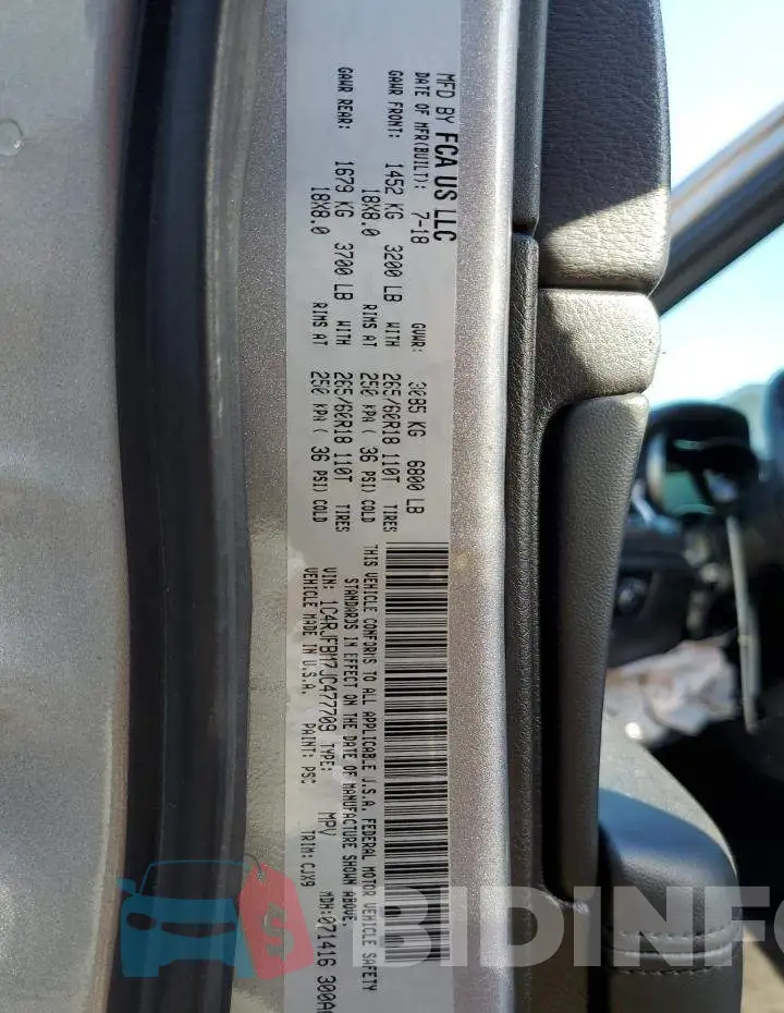 1C4RJFBM7JC477709 Photo# 13