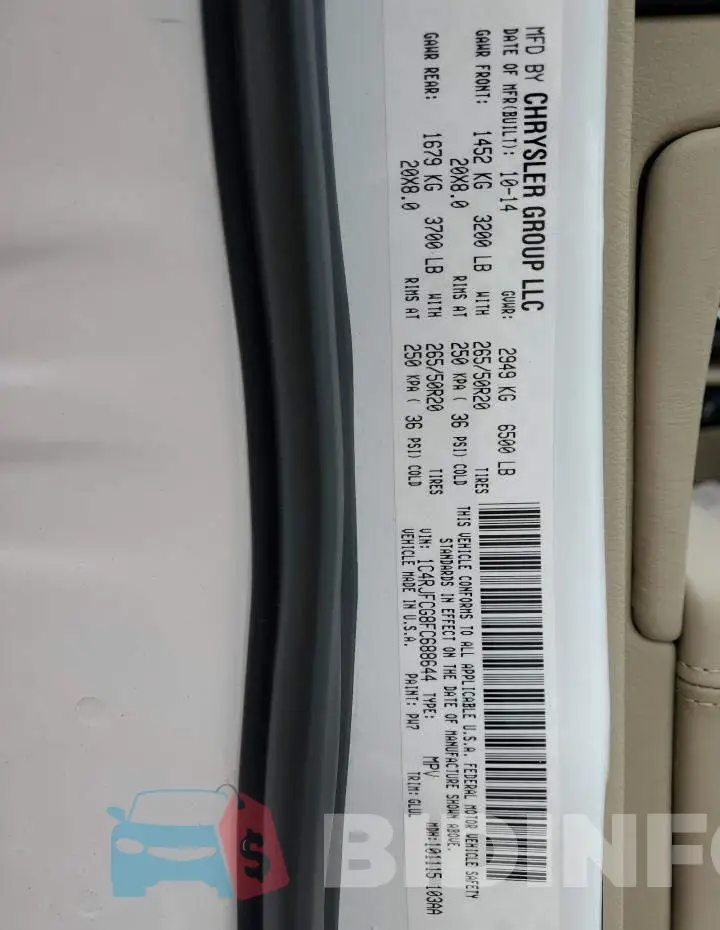 1C4RJFCG8FC688644 Photo# 13