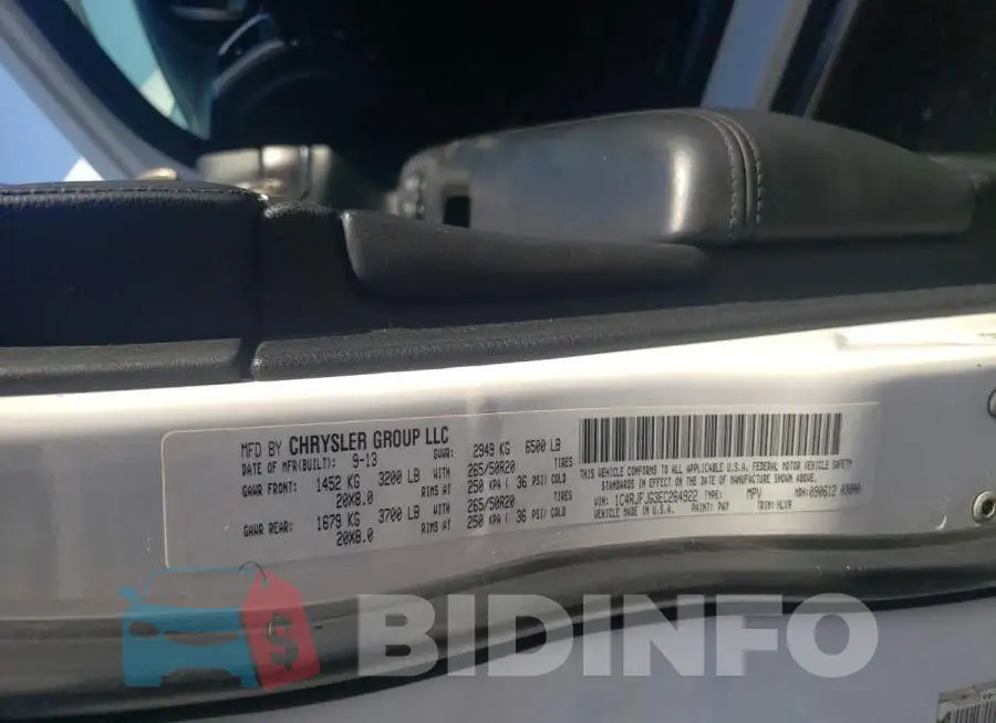 1C4RJFJG3EC264922 Photo# 12