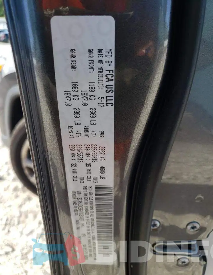 3C4NJDCB6HT624827 Photo# 13