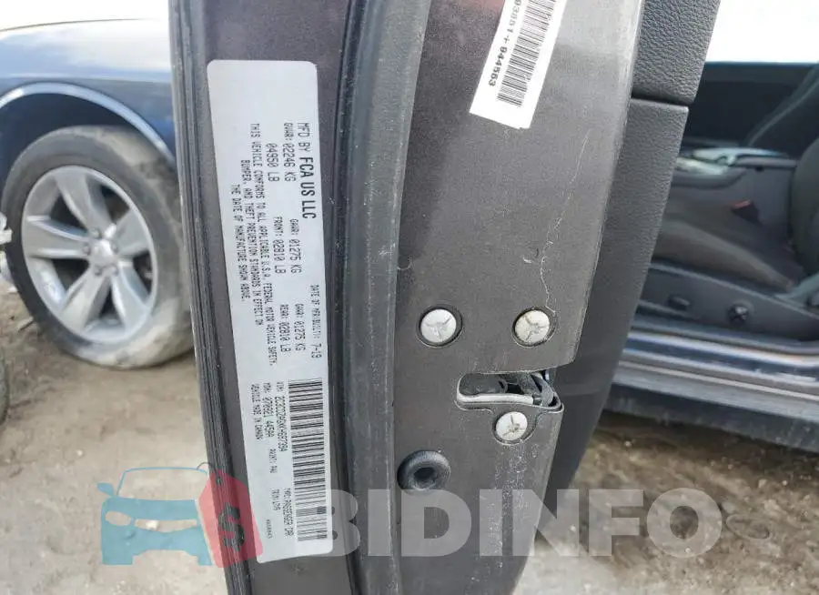 2C3CDZAGXKH687394 Photo# 12