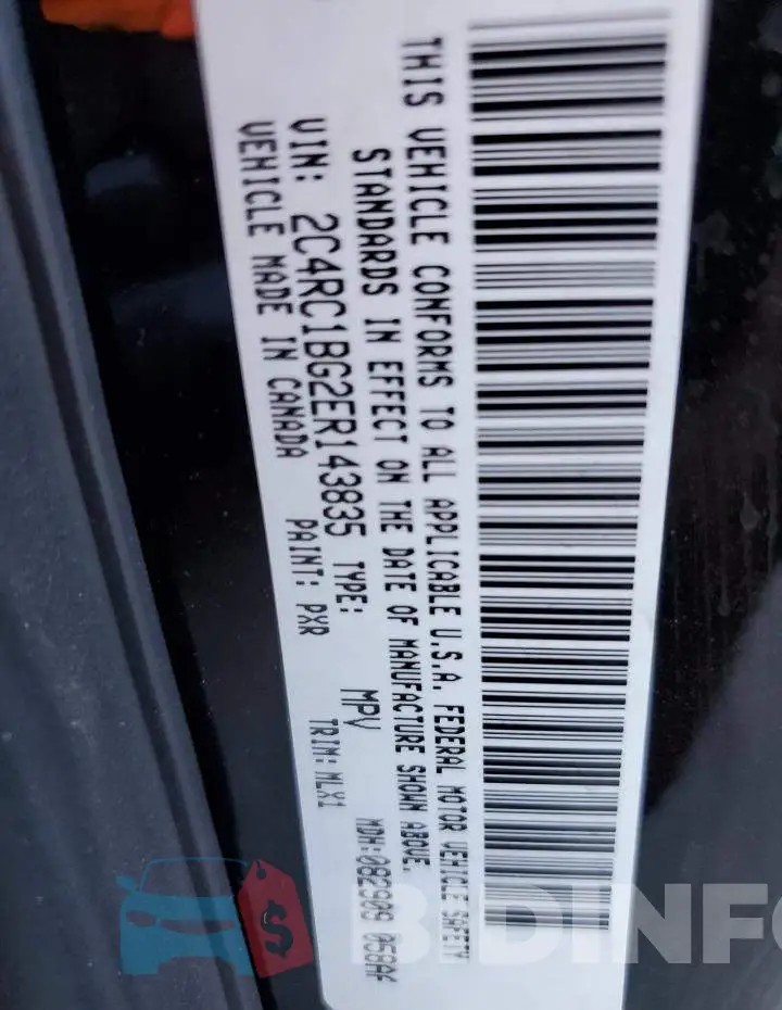 2C4RC1BG2ER143835 Photo# 12
