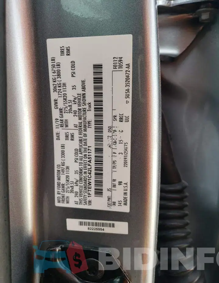 1FTEW1C42LFA51171 Photo# 12