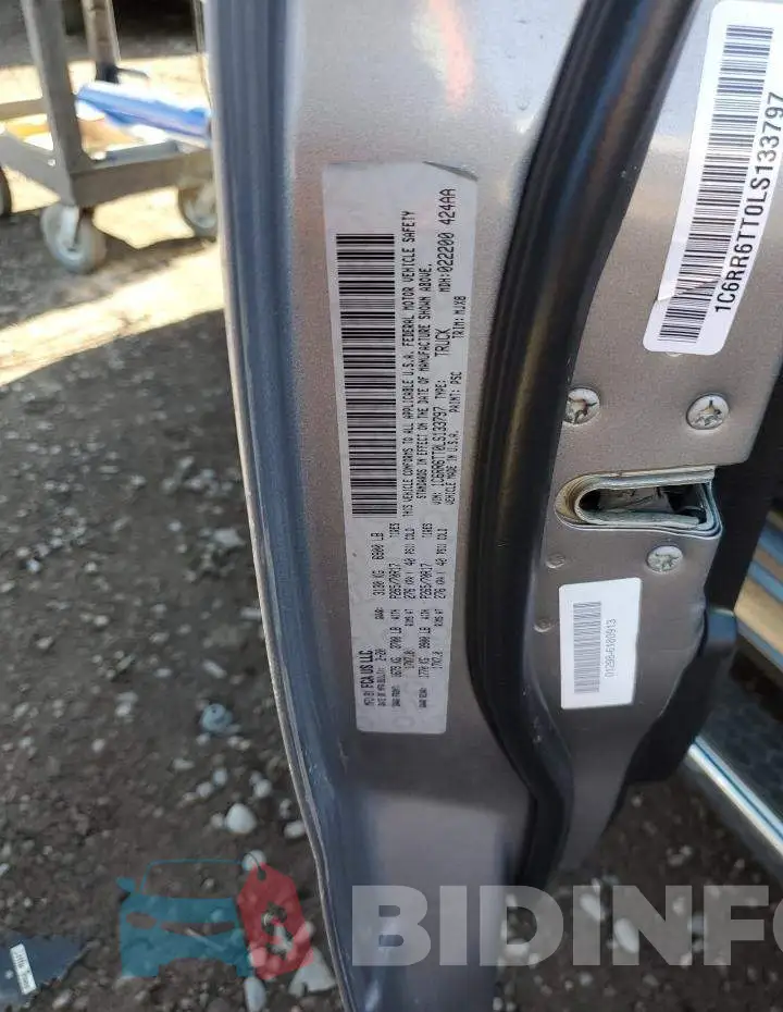 1C6RR6TT0LS133797 Photo# 12