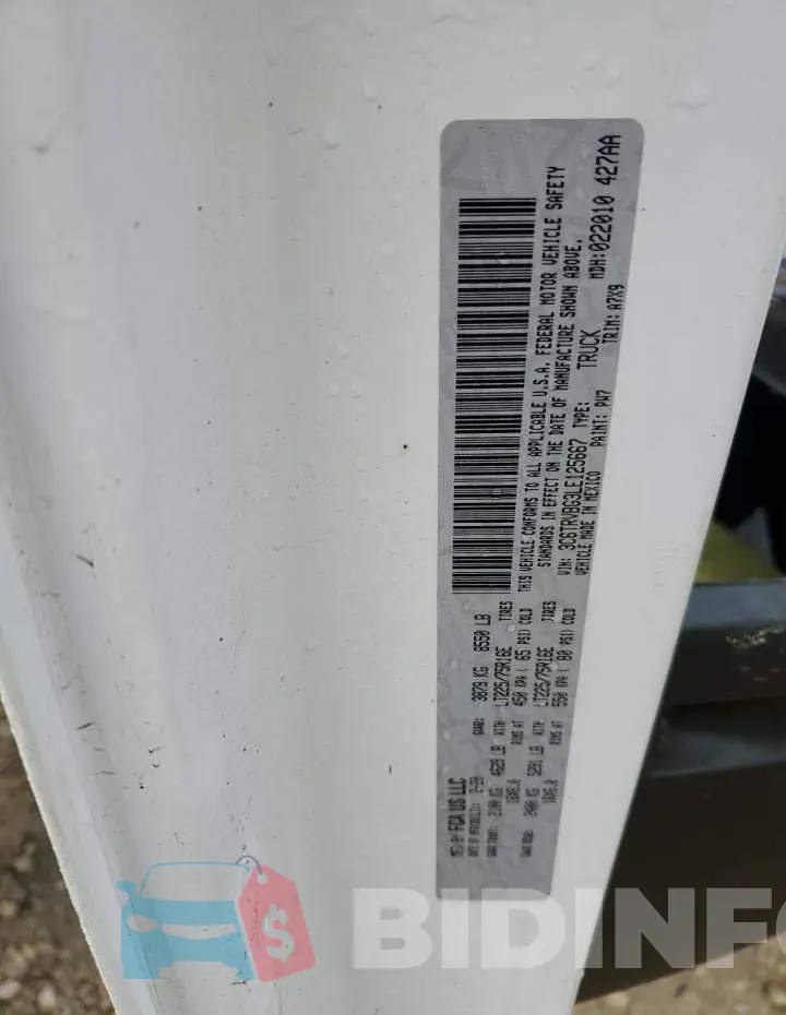 3C6TRVBG3LE125667 Photo# 13
